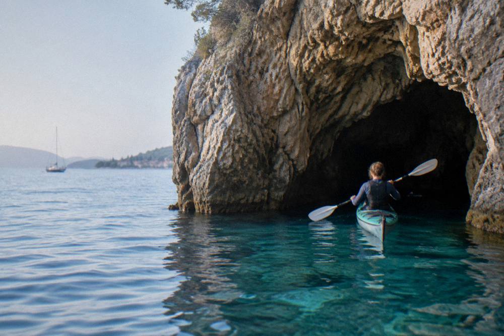 Dugi Otok Kayak, Optional Cave Swim, Zadar