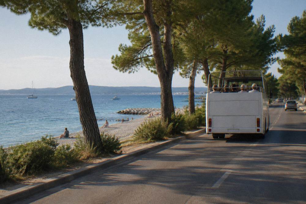 Zadar: Panoramic Cabrio Bus Sightseeing Tour
