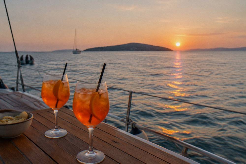 Sunset Cruise, Aperol Spritz, Zadar