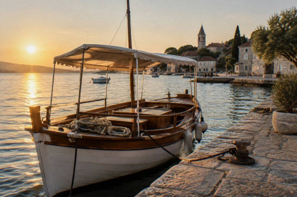 Traditional Boat, 3 Wine Stops, Zadar